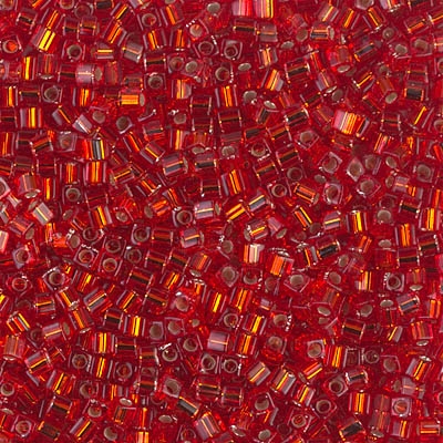 Miyuki Square 1.8MM Beads SBS0010 TSL Red