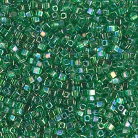 Miyuki Square 1.8MM Beads SBS0179 TR Kelly Green