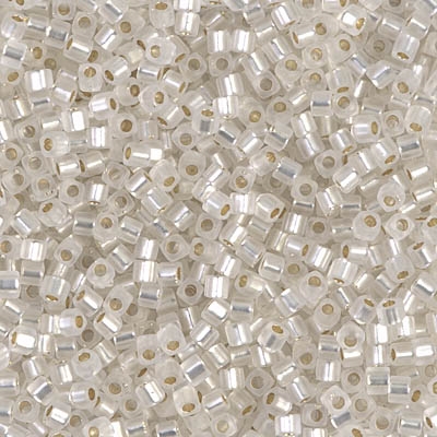 Miyuki Square 1.8MM Beads SBS0001F TSL MA Crystal