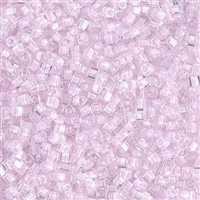 Miyuki Square 1.8MM Beads SBS0207 ICL Clear/Pink