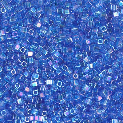 Miyuki Square 1.8MM Beads SBS0261 TR Sapphire Blue