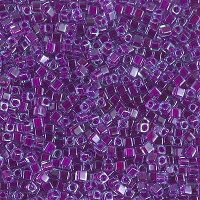 Miyuki Square 1.8MM Beads SBS2651 ICL Blue/Fushia