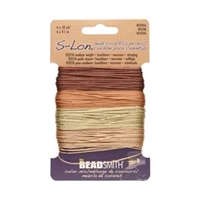 S-Lon Bead Cord Mix - Neutrals Mix