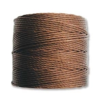 S-Lon Bead Cord - 77 Yard Spool - Brown