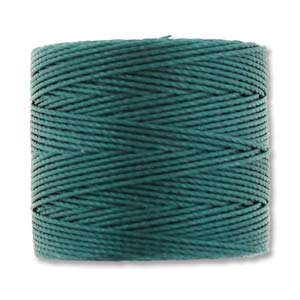 S-Lon Bead Cord - 77 Yard Spool - Green Blue