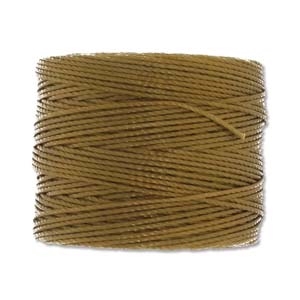 S-Lon Bead Cord - 77 Yard Spool - Golden Olive