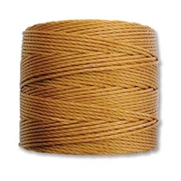 S-Lon Bead Cord - 77 Yard Spool - Gold