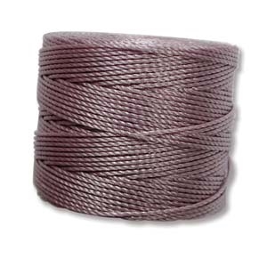 S-Lon Bead Cord - 77 Yard Spool - Dark Lavender