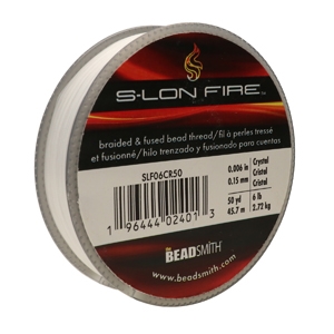 S-Lon Fire 6LB/Size D 50YD Crystal