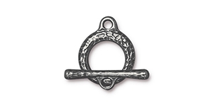 TierraCast : Clasp Set - Craftsman, Antique Pewter