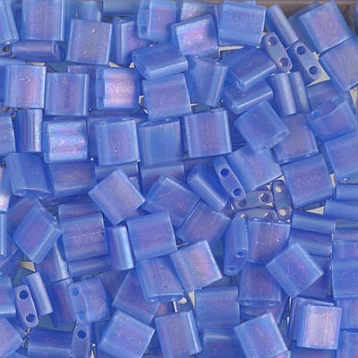 7.2 Grams TL150FR Transparent Matte Rainbow Sapphire Blue Miyuki Tila Beads