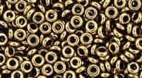 TN08-221 - 8/0 Toho Demi Round 3mm : Bronze - Approx 7.4 Grams