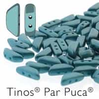 Tinos par Puca : TNS410-02010-25043 - Pastel Emerald - 25 Beads