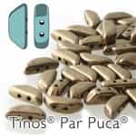 Tinos par Puca : TNS410-23980-14485 - Dark Gold Bronze - 25 Beads