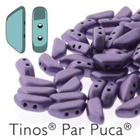 Tinos par Puca : TNS410-23980-79021 - Metallic Matte Purple - 25 Beads