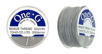 TOG-14 - Toho One-G Beading Thread : Light Grey - 50 Yards