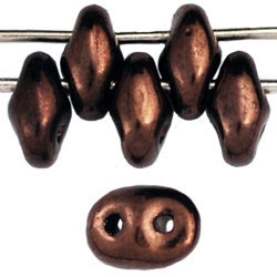 SuperDuo 2/5mm : 8 Grams - Dark Bronze