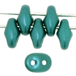 SuperDuo 2/5mm : 8 Grams - TSD-25027 Pearl Coat - Teal