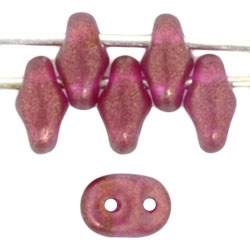 SuperDuo 2/5mm : 8 Grams - TSD-29260 Halo - Madder Rose