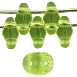 SuperDuo 2/5mm : 8 Grams - Olivine