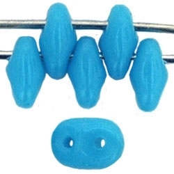 SuperDuo 2/5mm : 8 Grams - Blue Turquoise