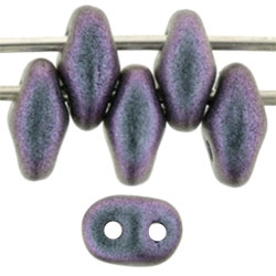 SuperDuo 2/5mm : 8 Grams - TSD-94102 Polychrome - Orchid Aqua