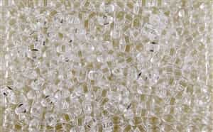 SUPERDUO BEADS 2.5x5mm 8 Grams CRYSTAL