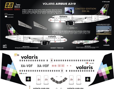 1:144 Volaris Airbus A319