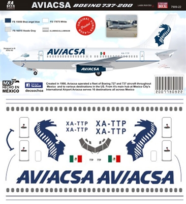 1:144 Aviacsa Boeing 737-200