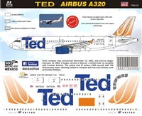1:144 TED (by United) Airbus A.320