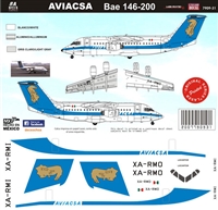 1:144 Aviacsa (90's cs) BAE 146-200