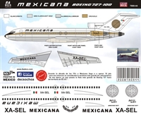 1:144 Mexicana Boeing 727-100