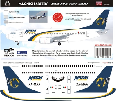 1:144 Magnicharters Boeing 737-300