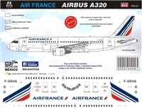 1:144 Air France (2009 cs) Airbus A.320