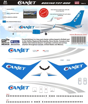 1:144 Canjet Boeing 737-800