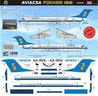 1:144 Aviacsa Fokker 100