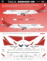 1:144 TACA (2004 cs) Embraer 190