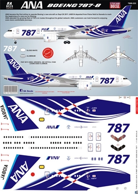 1:144 All Nippon Airways Boeing 787-8