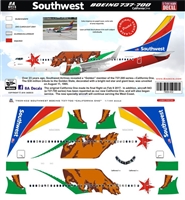 1:144 Southwest Airlines (2015 cs) 'California One' Boeing 737-700