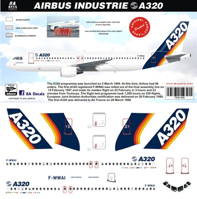 1:144 Airbus (Prototype, 1987 cs) Airbus A.320