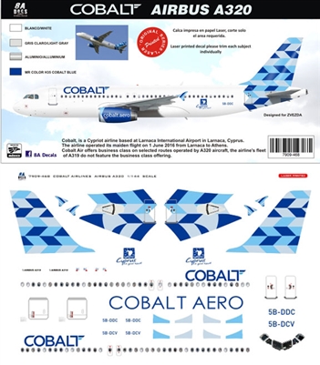 1:144 Cobalt Airlines Airbus A.320