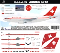 1:144 Balair Airbus A.310-300 (screen printed whites)