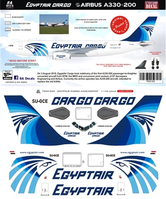 1:144 Egyptair Cargo Airbus A.330-200F