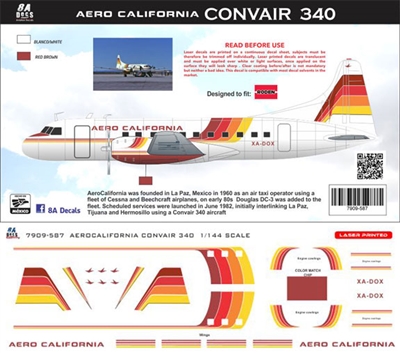 1:144 Aero California Convair 340