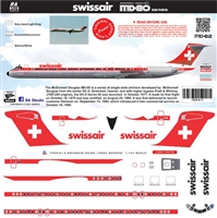 1:144 Swissair McDD MD80