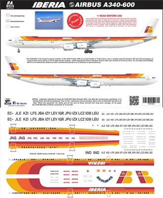 1:144 Iberia Airbus A.340-600