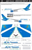 1:144 Air Tanzania Boeing 787-8