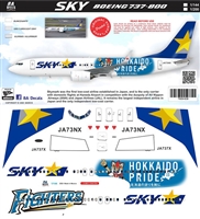 1:144 Skymark Airlines 'Hokkaido Pride' Boeing 737-800