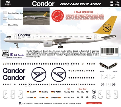 1:144 Condor Boeing 757-200 (Minicraft)