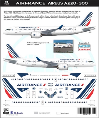 1:144 Air France Airbus A.220-300
